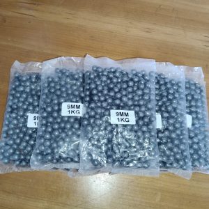 9mm dense, Spherical Lead Balls